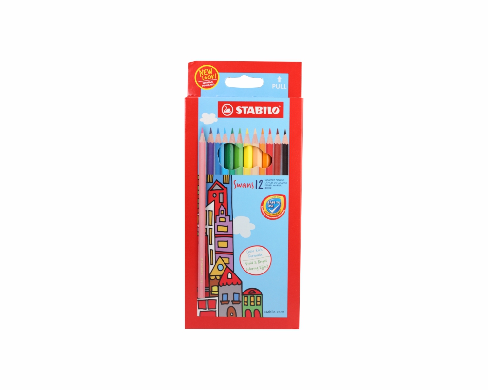 Crayon De Madera-Crayola-12 Colores-Largos-Circulares-1 Unidad
