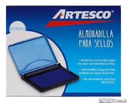 "ALMOHADILLA C/TINTA ARTESCO AZUL # 2"